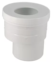 Pipe droite de WC, sortie excentrée Ø ext. 93, DM mini Ø 85, DM maxi Ø 107 NICOLL - SRW3E