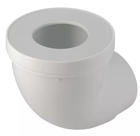 Pipe courte de WC, en PVC blanc, Ø 94,8 mm, avec joint à lèvre intégré NICOLL - CW33