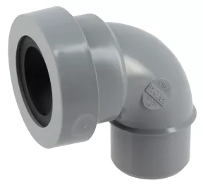 Coude simple a joint mf 87'30 d.40 - Nicoll - CH8J