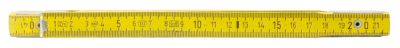 Mètre pliant jaune en bois, L. 2 - KS TOOLS - 300.0060