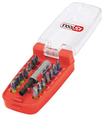 Jeu d'embouts de vissage à code couleur TORSIONpower® 1/4", 15 pcs