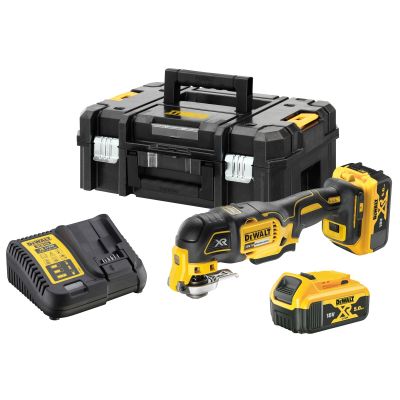 Multi-cutter XR 18 V 5 Ah Li-Ion Brushless - 35 accessoires DEWALT - DCS356P2-QW