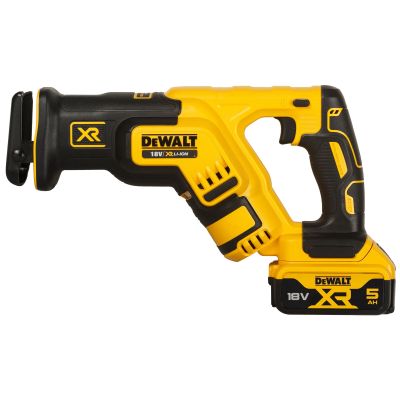 Scie sabre compacte XR 18 V 5 Ah Li-Ion Brushless DEWALT - DCS367P2-QW