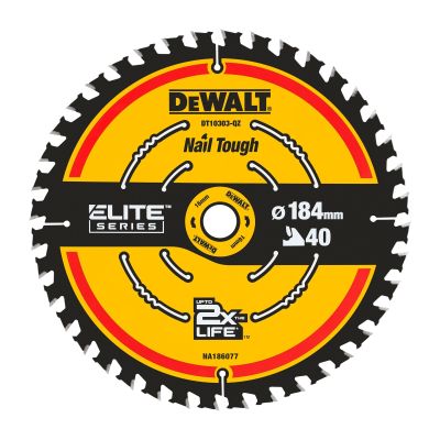 Lot de 3 lames de précision Extreme pour charpente (scie circulaire filaire) DEWALT - DT10303-QZ