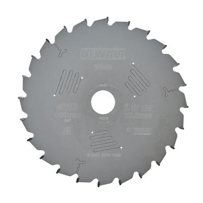 Lame de scie circulaire stationnaire Extreme Workshop 216 x 30 mm, 24 dents DEWALT - DT4310-QZ