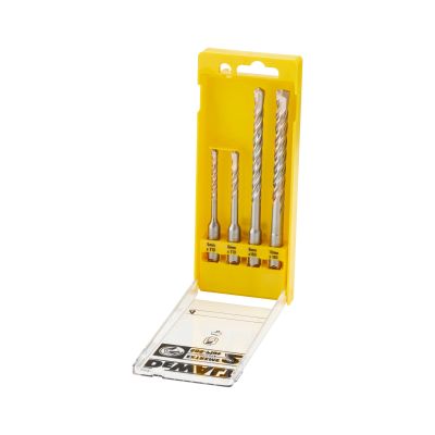Coffret de 4 forets SDS-Plus Carbure Extreme dim: 5x110, 6x110, 8x160, 10x160 mm DT9700 - DEWALT - DT9700-QZ