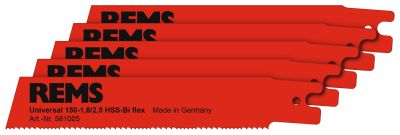 Lame de scie Universal 150-1,8/2,5, flexible, paquet de 5 p REMS - 561005 R05