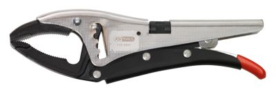 Pince étau à crémaillère 10", bec long 0-85 - KS TOOLS - 115.1037