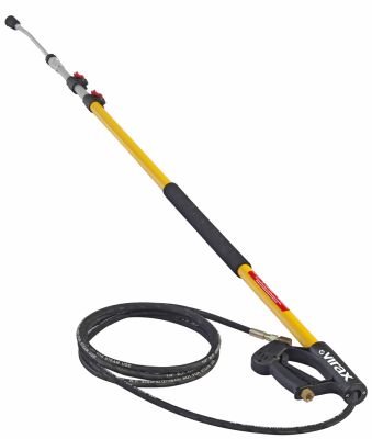 3 rétro-jets + 1 jet frontal pour attaquer le bouchon Hydrocureuse 293280 - VIRAX - 293277