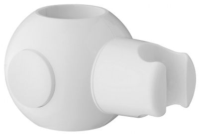 Support douchette coulissant pour barres Ø 25,30,32 et 33 mm plastique PELLET - 049315