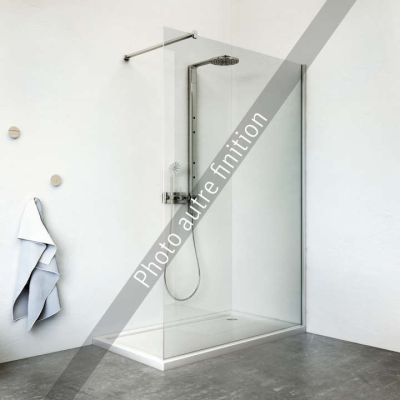 Paroi de douche fixe equi 110 V.cl/argent - ROTH - 1406000780