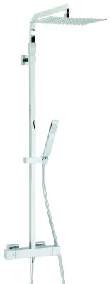 Combiné douche Touareg, robinet thermostatique pomme haute 300x300 VALENTIN - 66690000000