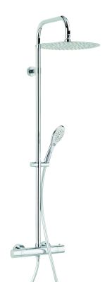 Combiné douche Opium, robinet thermostatique, pomme haute Ø300 mm VALENTIN - 66730000000