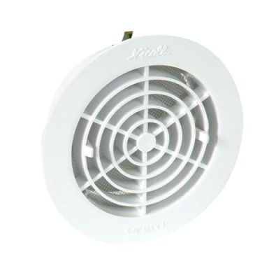 Grille ferm.adapt s/tuyau 125 moust