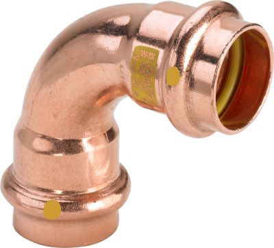 Profipress G-Coude 90° cuivre, modèle 2616 Certification ATG d: 16 - VIEGA - 662226
