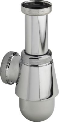 Siphon anti-odeur à culot pour bidet, laiton 1¼ DN 32 modèle chromé - VIEGA - 111786
