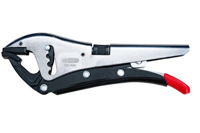 Pince étau à crémaillère 9", bec court 0 - 55 - KS TOOLS - 115.1036