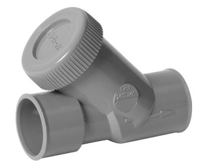 Clapet anti-retour en PVC gris, pour évacuation des eaux usées, Ø 32 NICOLL - CASF4
