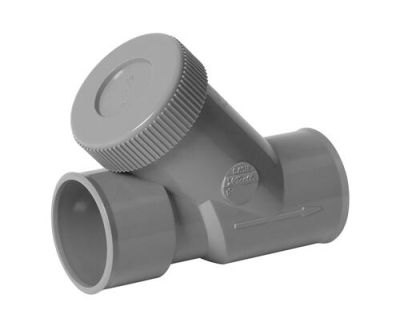 Clapet anti-retour en PVC gris, pour évacuation des eaux usées, Ø 40 NICOLL - CASH4
