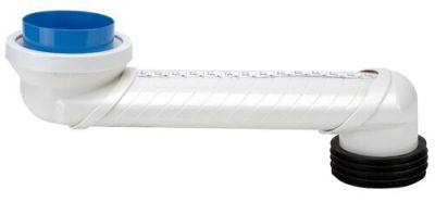 Coude "s" remplacement cuvettes sur pied - NICOLL - 709254