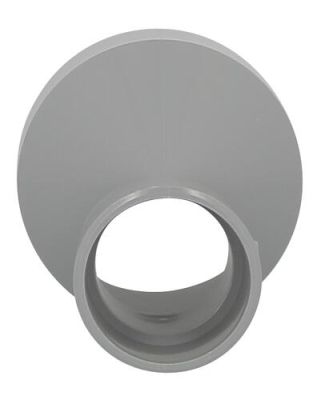 Réduction extérieure excentrée, Ø 75/40, mâle-femelle, à coller, gris, en PVC NICOLL - IP3