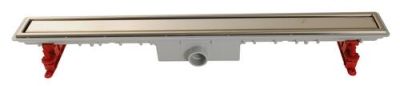 Caniveau de douche DOCIA® Systèmes, avec grille réversible l. 50 mm NICOLL - SICANAT90R