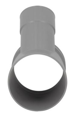 Culotte simple, Ø 160/100, mâle-femelle à 45°, à coller, gris, en PVC NICOLL - BZ54
