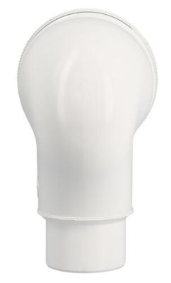 Pipe de WC à sortie verticale, en PVC blanc, Ø 80
