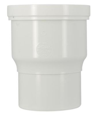 Pipe sortie droite de WC, en PVC blanc, Ø 100, Ø DM mini 85, Ø DM maxi 107 NICOLL - 1QW33