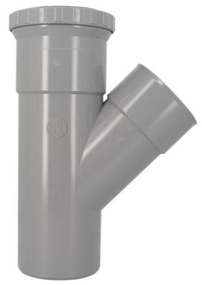 Embranchement de dilatation mâle-femelle 45° Ø 110/100 - NICOLL - BMV24