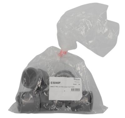 Embout fileté, Ø 50/63, mâle à visser, femelle à coller, en PVC anthracite NICOLL - E5040F