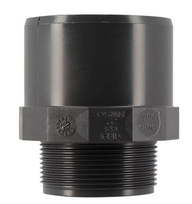 Embout pres. PVC 63/75 mâle-femelle 2" - NICOLL - E6350F