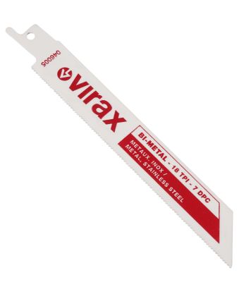 Pack 5 Lames scie sabre 14 d/" 150 mm VIRAX - 046004