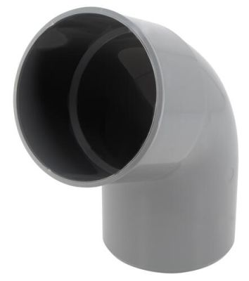 Coude PVC 100/67° mâle-femelle Ct6 - NICOLL - UCT6