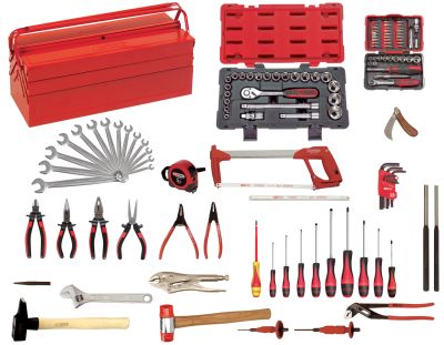 Composition d'outils pour la mécanique générale 131 pcs