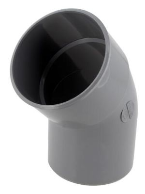 Coude PVC 100/45° mâle-femelle Ct4 - NICOLL - UCT4