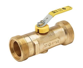 Robinet de Chaufferie JPG DN 20 double métal vendu sous sachet - BANIDES - 42013020