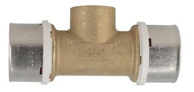 Té fluxo à sertir à viss d.40x3/4f - NICOLL - FLT4020F