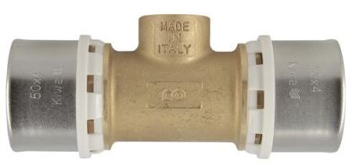 Té fluxo à sertir à viss d.50x3/4f - NICOLL - FLT5020F