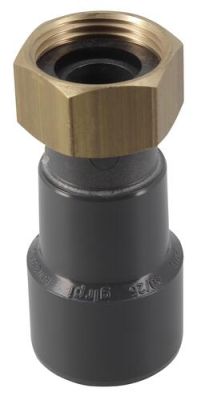 Union femelle à écrou prisonnier, Ø 32 mm, taraudage 1", emboîtures égales