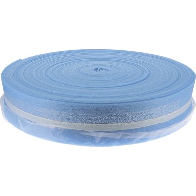 Bande 50m Isolation Périphérique "FA" Autocollante+Bavette-150x8mm (bleu) DUANCE - ISOFA