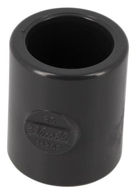 Manchon à coller, femelle-femelle, Ø 25 mm, en PVC pression anthracite NICOLL - M25F