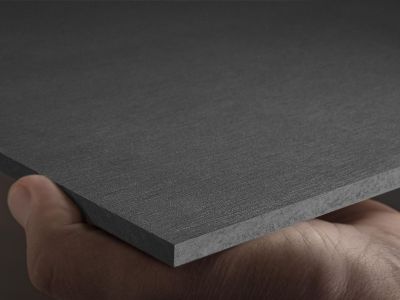 Panneaux de façade en fibres ciment TECTIVA 2500X1220X8 TE85 GRAPHITE EQUITONE - 238837