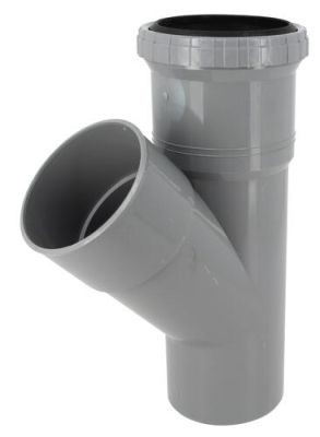 Culotte simple à joint de dilatation incorporé, Ø 100 NICOLL - BMT14
