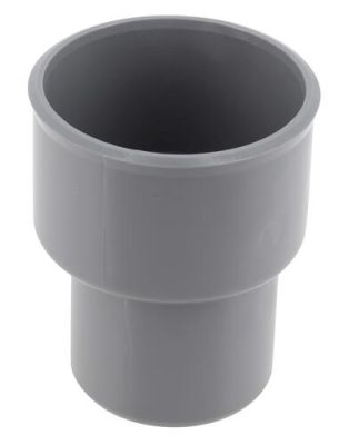 Manchette de réparation, Ø 50/43 mm, mâle-femelle, à coller, gris, en PVC NICOLL - ZJJ