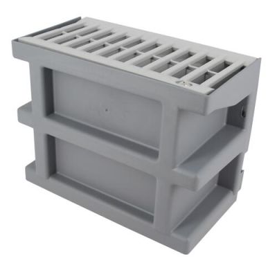 Courette p/vide sanitaire-cave gris
