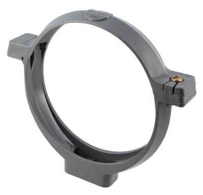 Collier à bride en polypropylène Ø100 embase avec insert au pas de 7x150 - NICOLL - COT