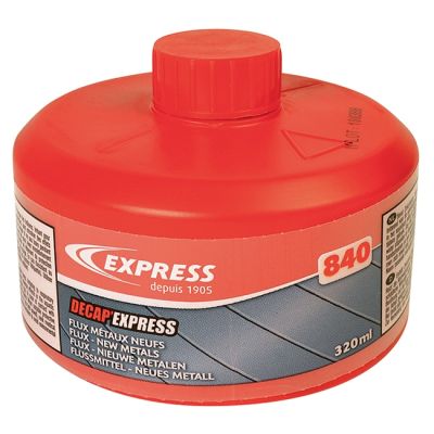 Flux décapant Decap’ recommandé sur métaux neufs la soudure étain Flacon 320ml - EXPRESS