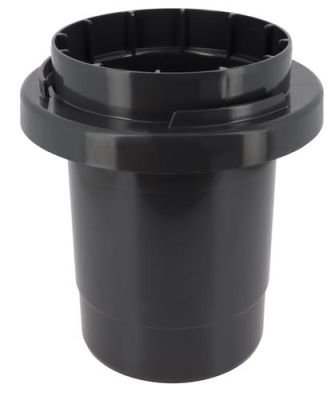 Adaptateur douille toit tuile Ø 160 anthracite - NICOLL - ATD16A