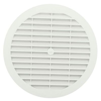 Grille menuiserie ronde 150 avec anti insecte - NICOLL - B163